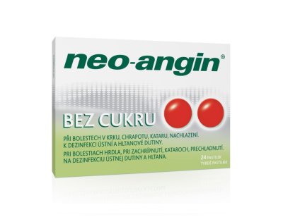 Neo-angin BEZ CUKRU 24 tablet