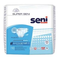 SENI SUPER EXTRA SMALL KALHOTKY ABSORPČNÍ PRODYŠNÉ DENNÍ, BOKY 40-60CM, 1