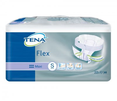 TENA Flex Maxi Small - Inkontinenční kalhotky s páskem na suchý zip (22ks)