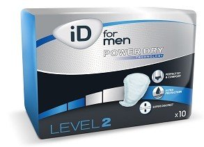 iD for Men Level 2 absorpční vložky pro muže 10 ks