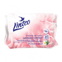 Vlhčené ubrousky LINTEO odličovací- 25 ks