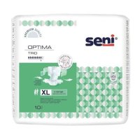 SENI OPTIMA TRIO EXTRA LARGE KALHOTKY ABSORPČNÍ S PÁSEM NOČNÍ, BOKY 130-160CM,4