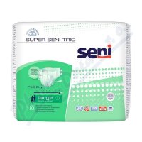 SENI SUPER TRIO EXTRA LARGE KALHOTKY ABSORPČNÍ PRODYŠNÉ VYSOKÁ SAVOST, BOKY 13