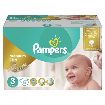 Pampers Plenky Premium Mega Box S3 120