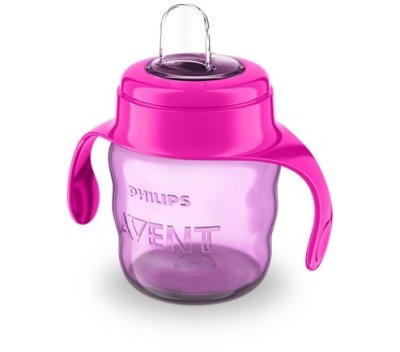 Avent Classic Hrnek pro 1. doušky pro dívky 200 ml 1 ks