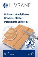 LIVSANE náplast univerzální 10x6cm 10ks