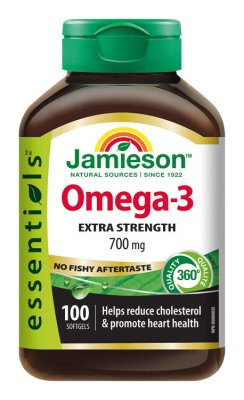 Jamieson Omega-3 EXTRA 700 mg 100 kapslí
