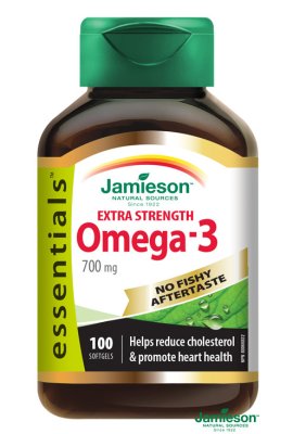 Jamieson Omega-3 EXTRA 700 mg 100 kapslí