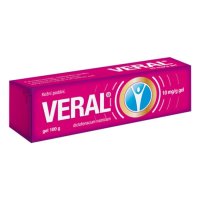 Veral 10mg/g gel 50 g