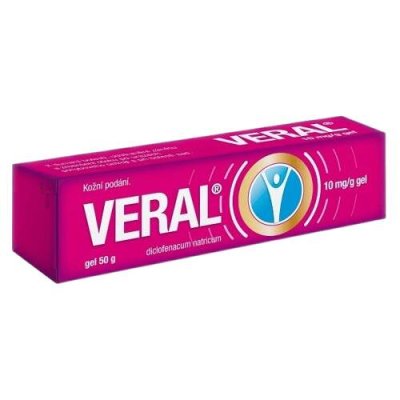 Veral 10mg/g gel 50 g