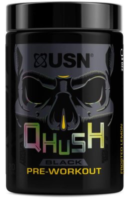 USN Qhush Black Pre - Workout 220g frosted lemon