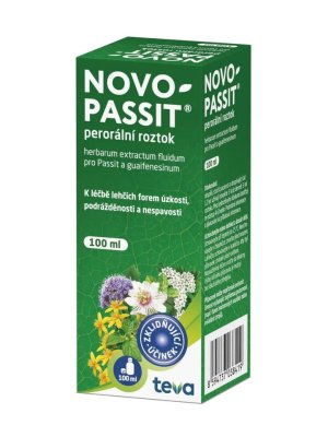 NOVO-PASSIT - 77,5MG/ML+40MG/ML POR SOL 100ML