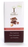 Balance Mléčná čokol.se stévií b.cukru lísk.oř.85g