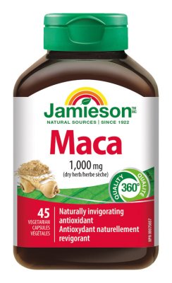 Jamieson Maca 1000 mg 45 kapslí Jamieson Maca 1000 mg 45 kapslí