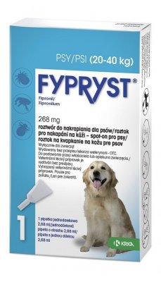 Fypryst Dogs spot-on pro psy 1x2.68ml