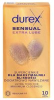 DUREX Sensual Extra Lube prezervativ 10ks