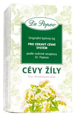 Dr.Popov Čaj Cévy žíly 20x1.5g