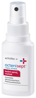 OCTENISEPT 1MG/G+20MG/G kožní podání SPR SOL 1X50ML