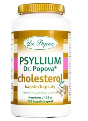 Dr.Popov Psyllium Cholesterol cps.120