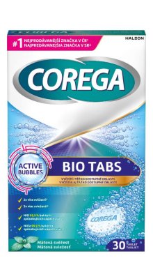 Corega Bio Tabs čisticí tablety 30ks