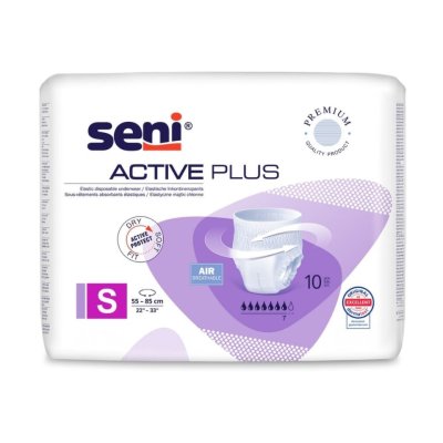 Seni Active Plus Small 10ks ink. plen. kalh.