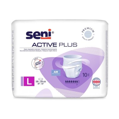 Seni Active Plus Large 10ks ink. plen. kalh.