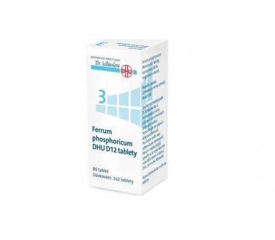 No.3 Ferrum phosphoricum DHU D12 80 tablet