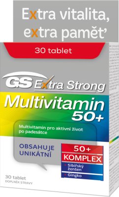 GS Extra Strong Multivitamin 50+ 30 tablet