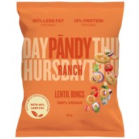 Pandy Lentil Chips Rings 50 g Ranch