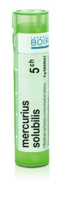 Boiron MERCURIUS SOLUBILIS CH5 granule 4 g