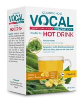 Vocal Hot drink s příchutí med&citron sáčky 10ks