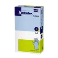Ambulex Nitryl rukavice nitril.nepudrované S 100ks