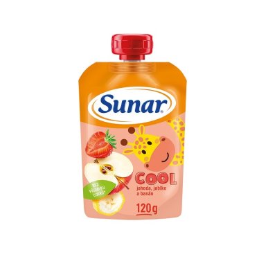 Sunárek Cool ovoce jahoda banán jablko 120 g