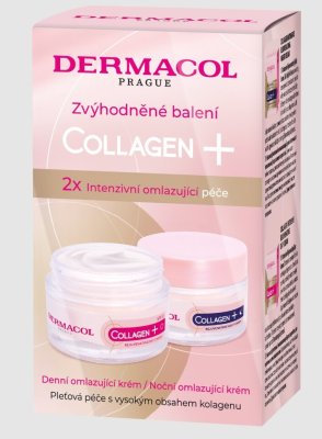 Dermacol Collagen+ Denní a noční omlazující krém duopack 50+50 ml