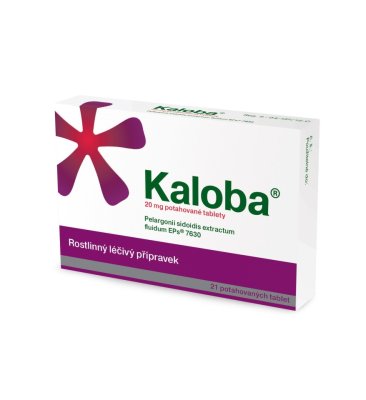 KALOBA 20 MG POTAHOVANÉ TABLETY - TBL FLM 21