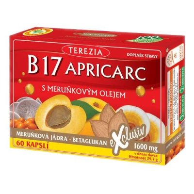 Terezia B17 APRICARC 50+10 kapslí Terezia B17 APRICARC 50+10 kapslí