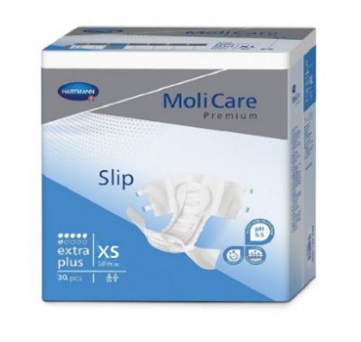 KALHOTKY ZALEPOVACÍ MOLICARE PREMIUM 6 KAPEK XS BOKY 40-60CM,1365ML,30KS