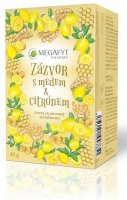 Megafyt Zázvor s medem a citrónem ovocný čaj porcovaný 20x2 g