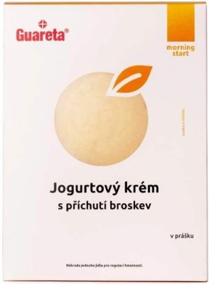 Guareta Morning Start jogurtový krém v prášku broskev 3 sáčky