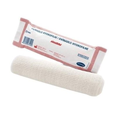 Obin.hydrofil.sterilní elastické 10cmx4m 1ks