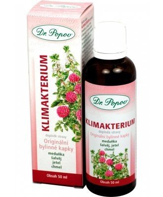 Dr. Popov Klimakterium bylinné kapky 50 ml