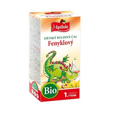 Apotheke BIO Dětský čaj fenyklový nálevové sáčky g