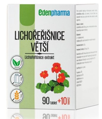 Edenpharma Lichořeřišnice větší 90+10 tablet