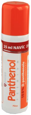 Swiss Panthenol PREMIUM 10 % pěna 125+25 ml