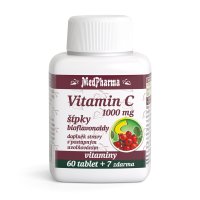 Medpharma Vitamin C se šípky 1000 mg 67 tablet