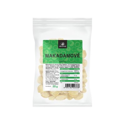 Allnature Makadamové ořechy 50 g