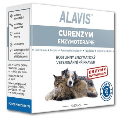 ALAVIS Curenzym Enzymoterapie a.u.v.cps.80