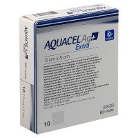 Aquacel foam Ag neadhesivní 5 x 5cm 10 ks