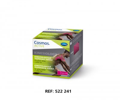Cosmos Active Kinezio tejp.páska růžová 5cmx5m