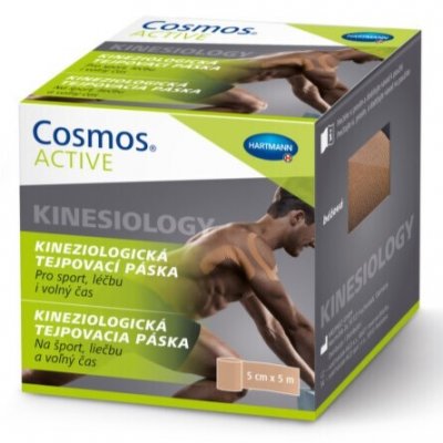 Cosmos Active Kinezio tejp.páska béžová 5cmx5m